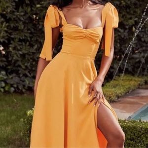 House of CB Alicia Tangerine Dress